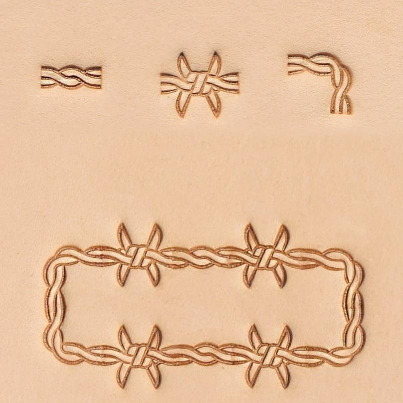 Barbed Wire Stamp Set