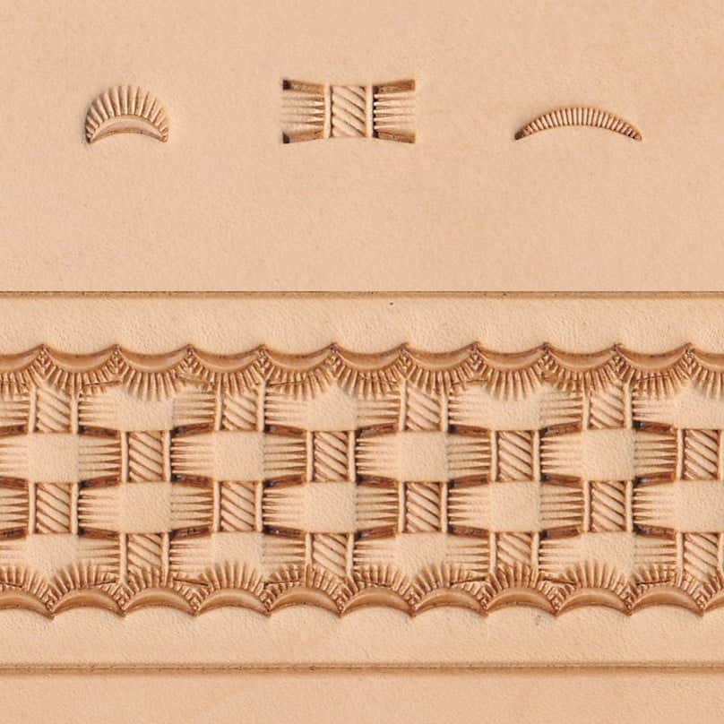 Basket Weave Stamp Set
