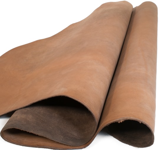 Buffed Grain - Veg Tan - Maverick Leather Company