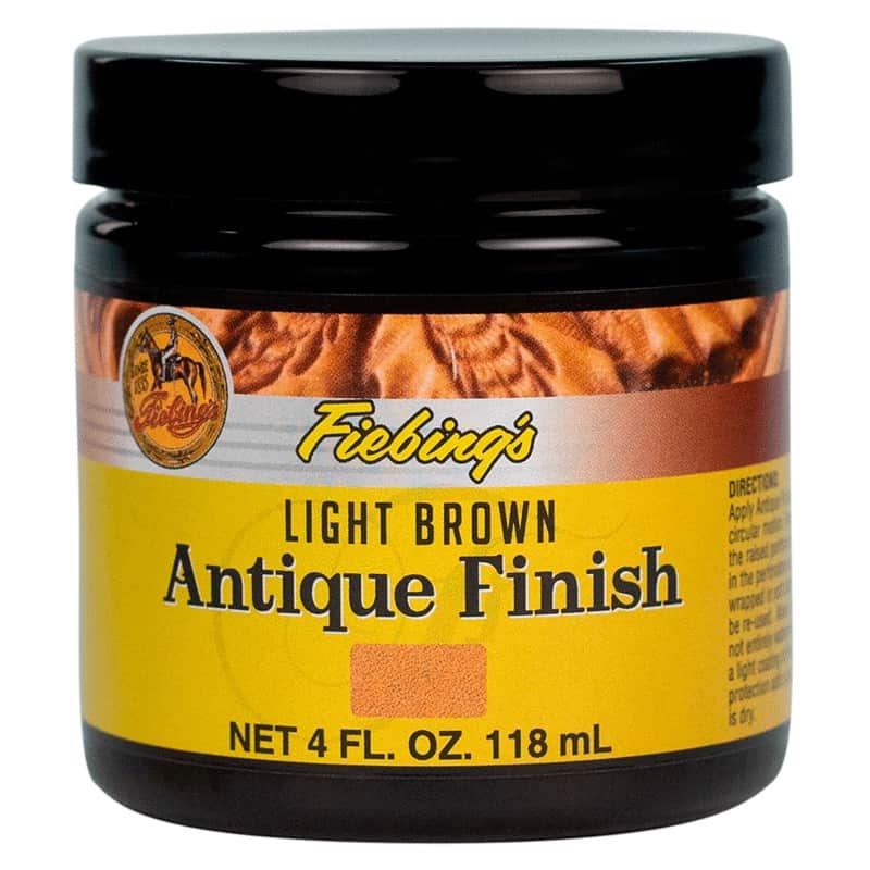 Fiebing's Antique Finish 32oz - Neutral | Leather Finish For Tooling & Carving, Creates Vintage Patina Look - View #11