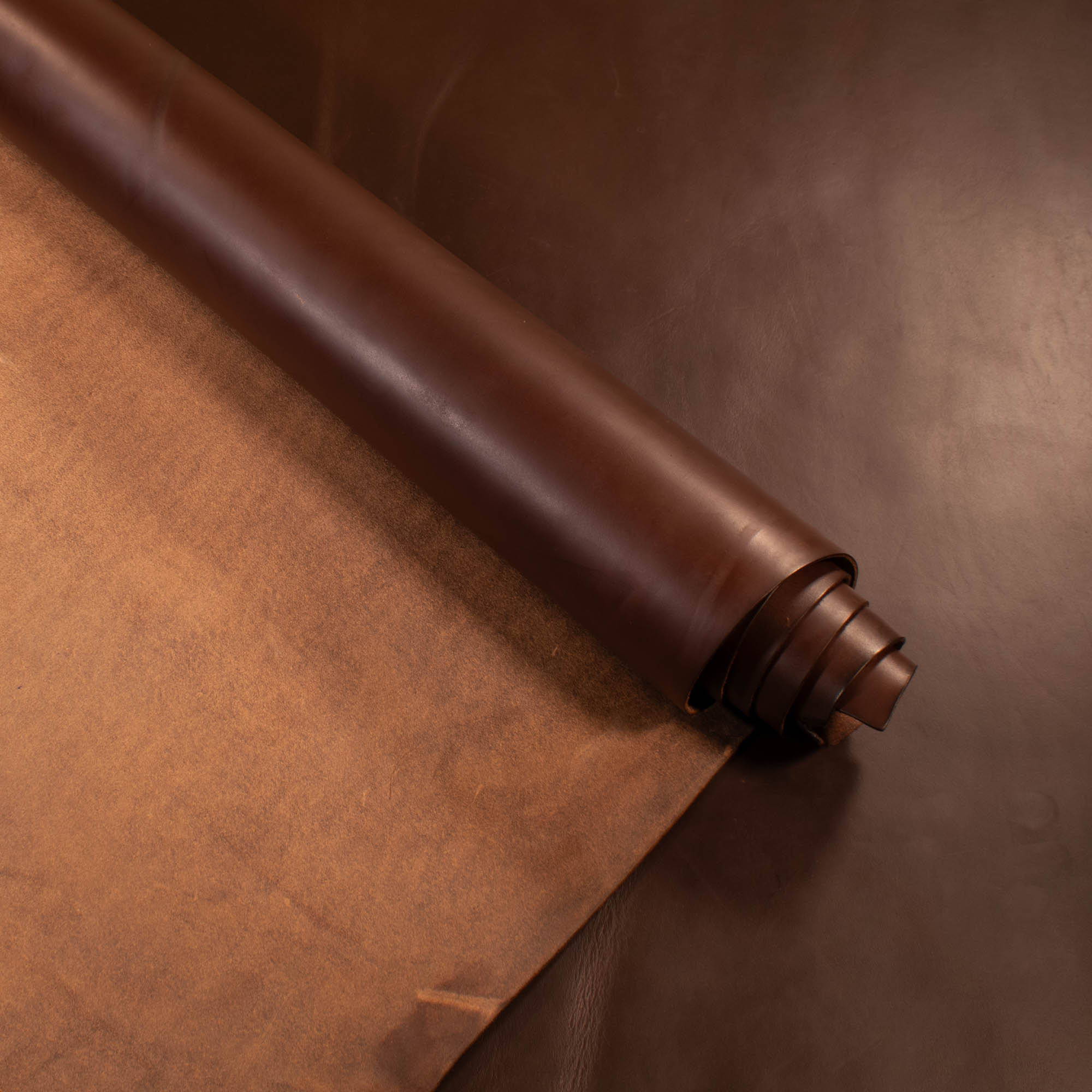 Horween - Shackleton - Brown 3-7oz - Maverick Leather Company