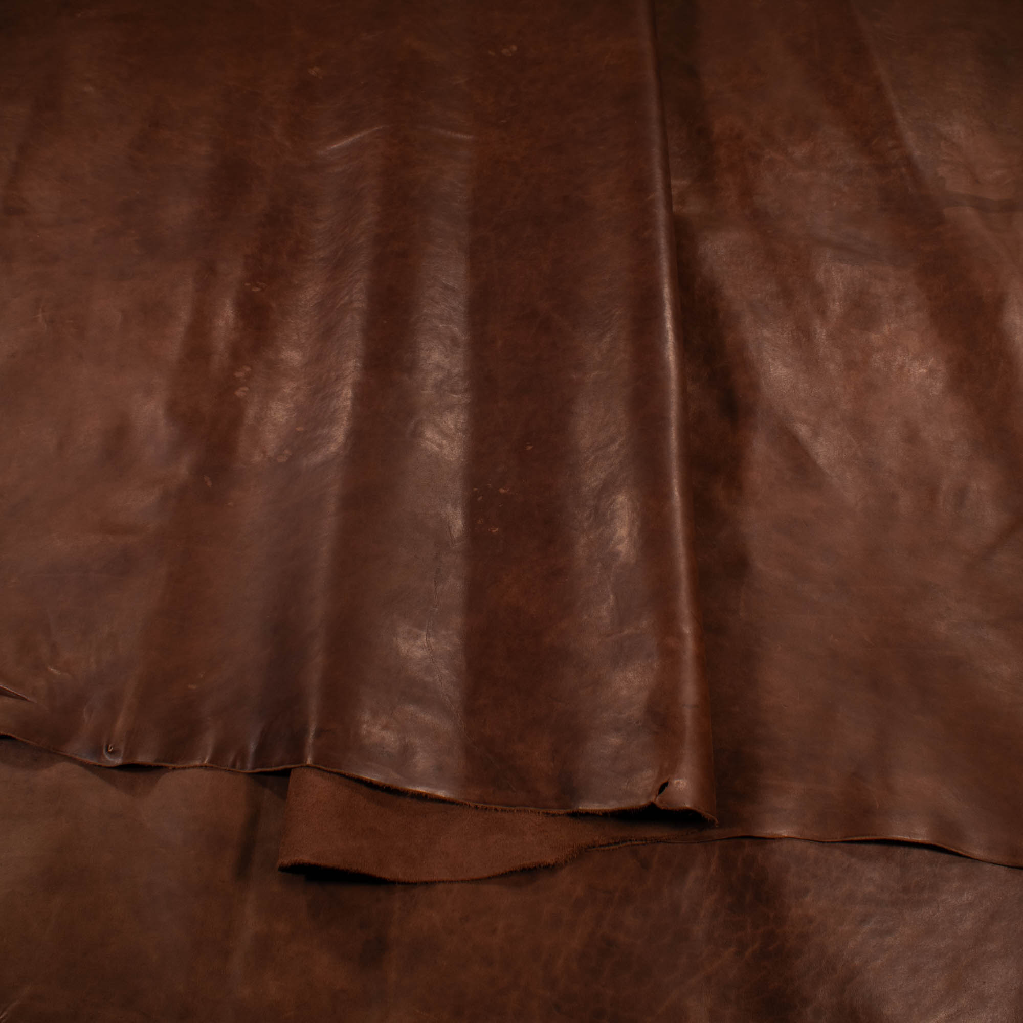 Horween – Vermont Double Horsefront Horsehide – Oak Brown 2oz